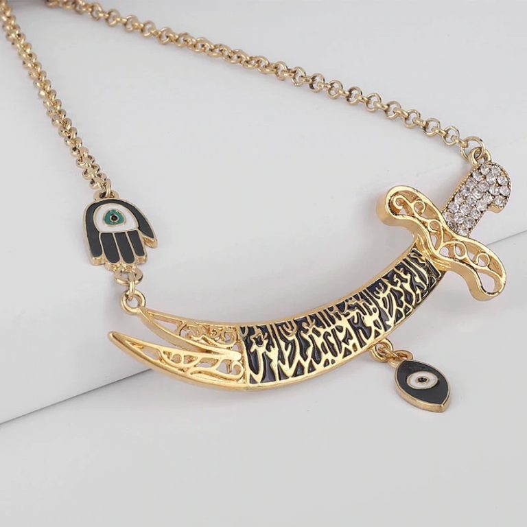 Zulfiqar necklace Clearance