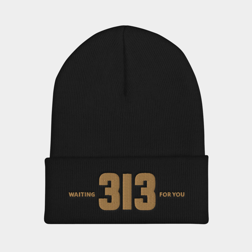 313 Waiting For You - Cuffed Beanie