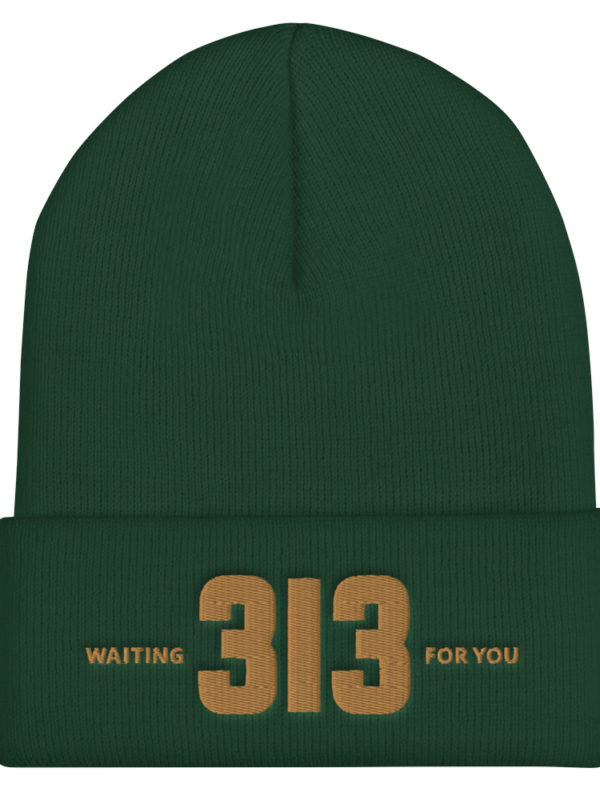 313 Waiting For You - Cuffed Beanie - Image 6