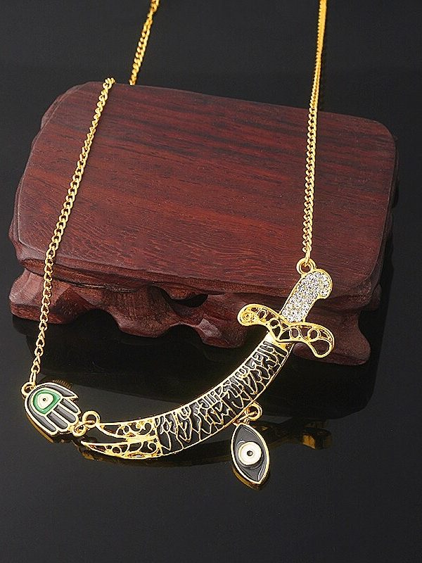 Imam Ali sword Zulfiqar - Necklace - Image 2