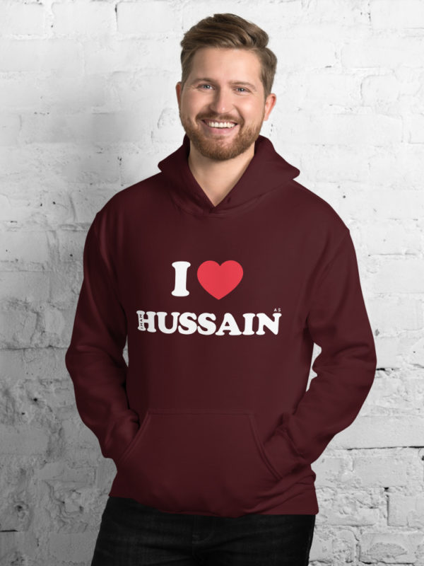 I Love Imam Hussain - Hoodie - Image 2